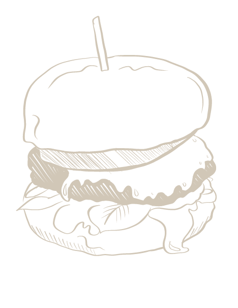 burger illustrasjon