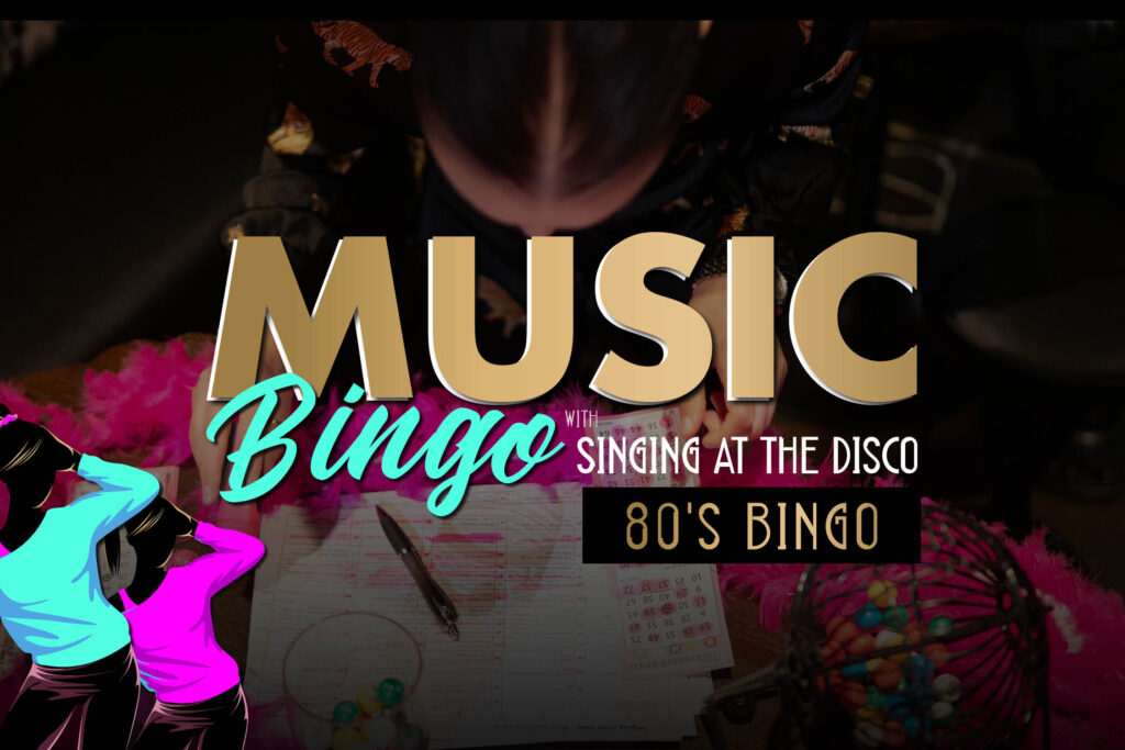 Music bingo 80's edition