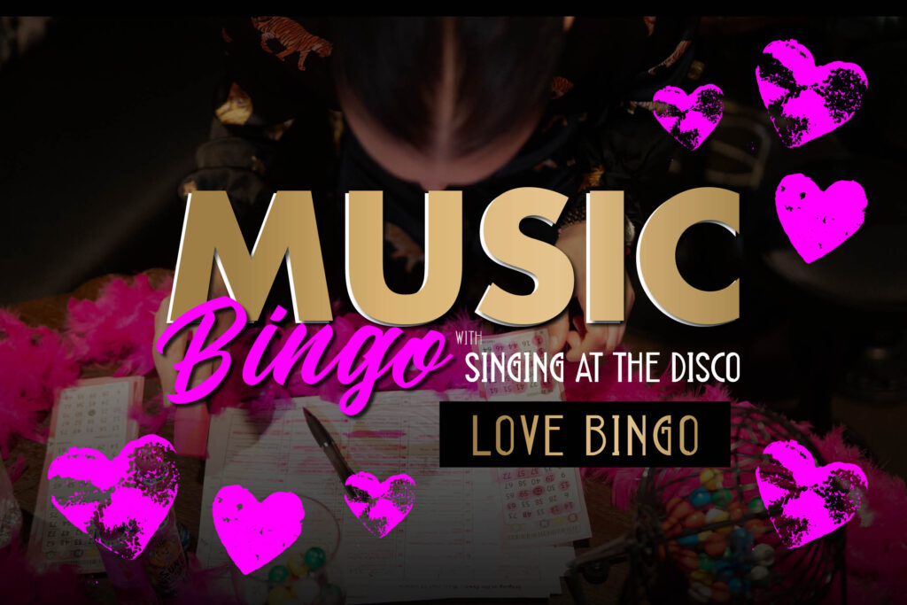 Music bingo love edition